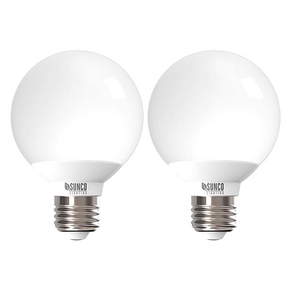 Sunco Lighting 10 Pack G25 Led Globe Best For Vanities