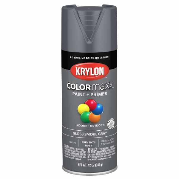 Krylon K05539007 COLORmaxx Spray Paint and Primer