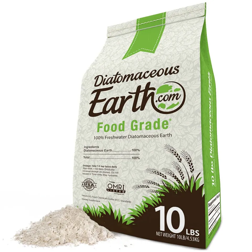 DiatomaceousEarth 10 LBS FOOD GRADE Diatomaceous Earth - 100% Organic All  Natural Diamateous Powder - Diametaceous for humans is Safe Around  Children. : Amazon.sg