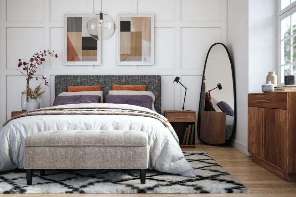 Where Should You Place An Area Rug in a Bedroom? Tips and Tricks