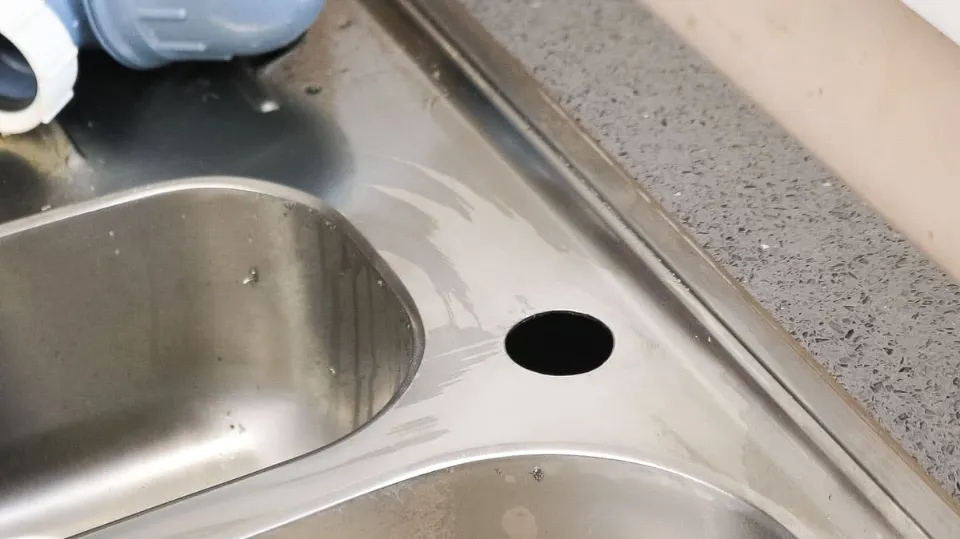 How to Cut a Hole in a Kitchen Sink - The Carpenter's Daughter